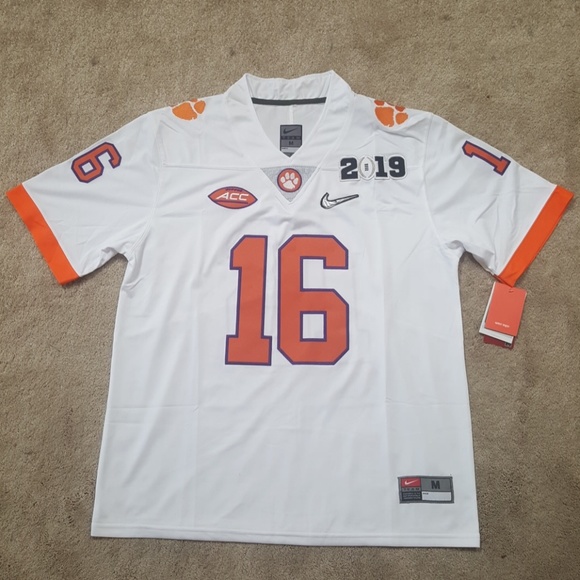 trevor lawrence white jersey
